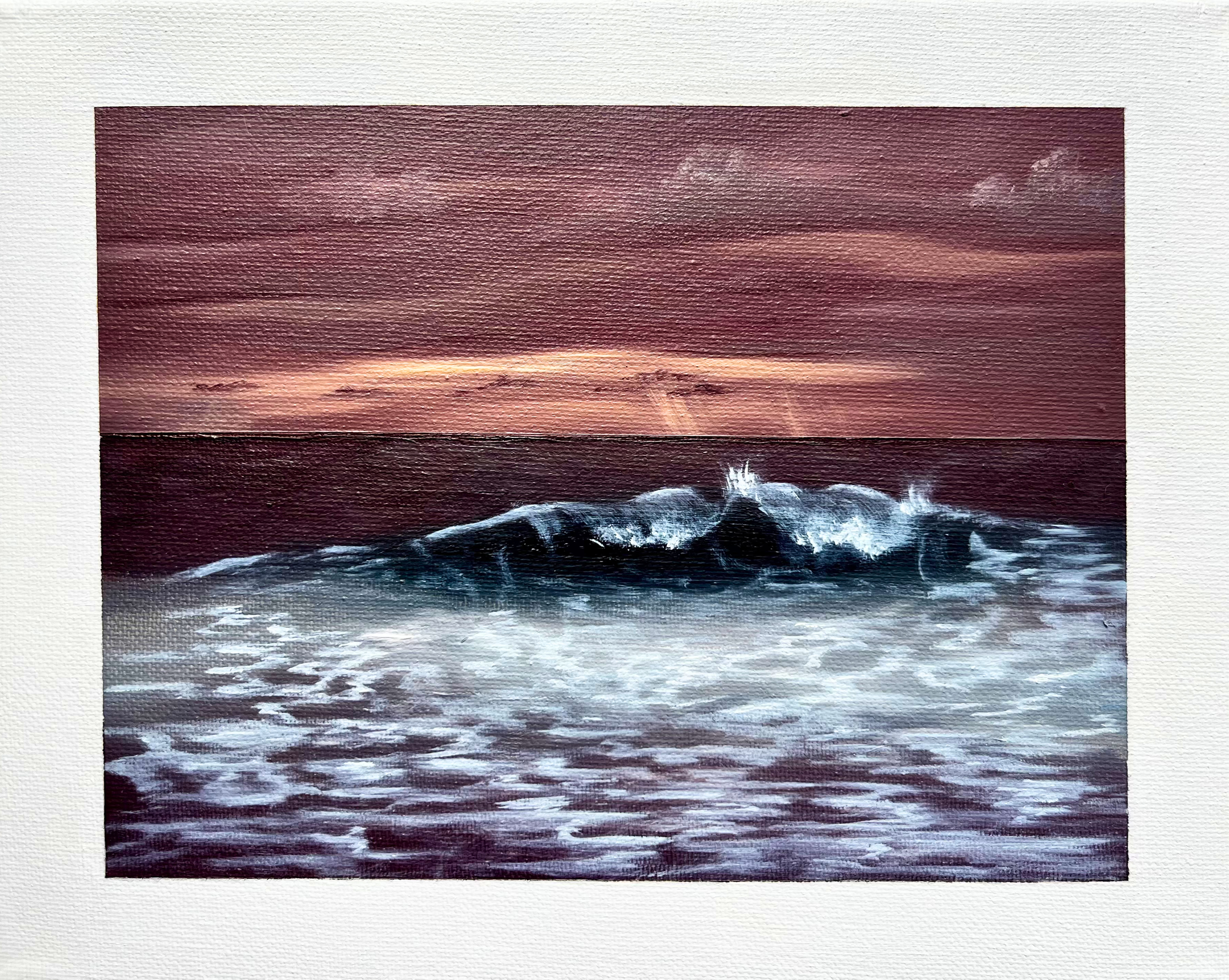 Moody Tide at Dusk
